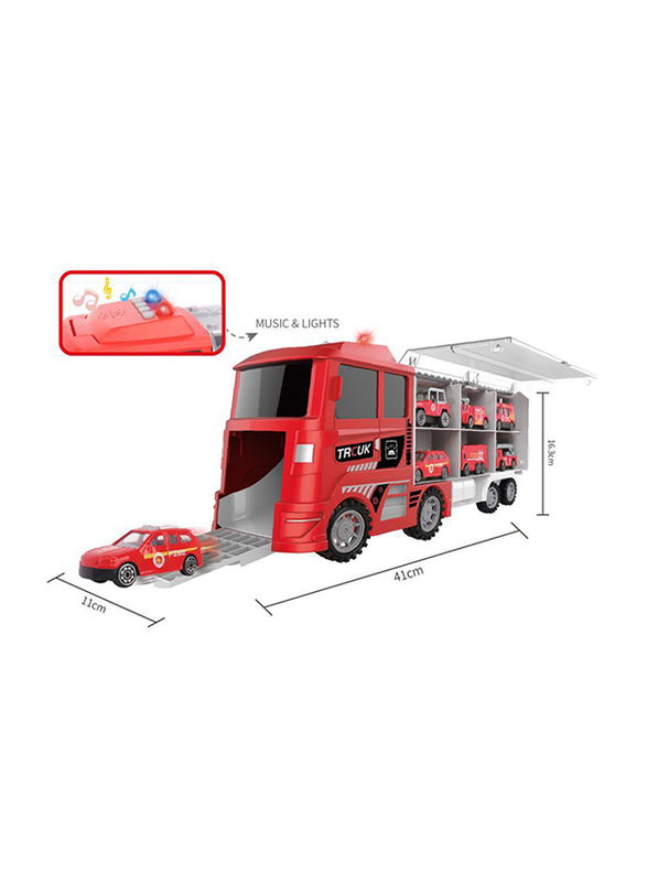Young Hui Da Mini Rescue Oy Engine Vehicle in Carrier Power Truck Set, Red, Ages 3+
Young Hui Da Mini Rescue Oy Engine Vehicle in Carrier Power Truck Set, Red, Ages 3+
