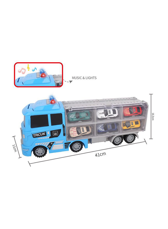 Young Hui Da Mini Vehicle Container Car Toy in Carrier Power Truck Die-Cast Sets, Blue, Ages 3+
Young Hui Da Mini Vehicle Container Car Toy in Carrier Power Truck Die-Cast Sets, Blue, Ages 3+