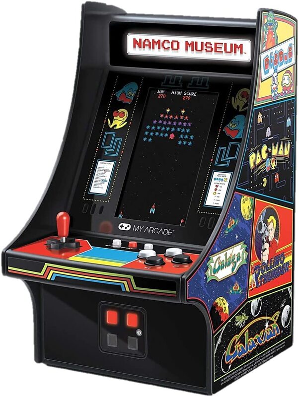 My Arcade Mini Player 10 Inch Arcade Machine with 20 Built In Games, Black
My Arcade Mini Player 10 Inch Arcade Machine with 20 Built In Games, Black