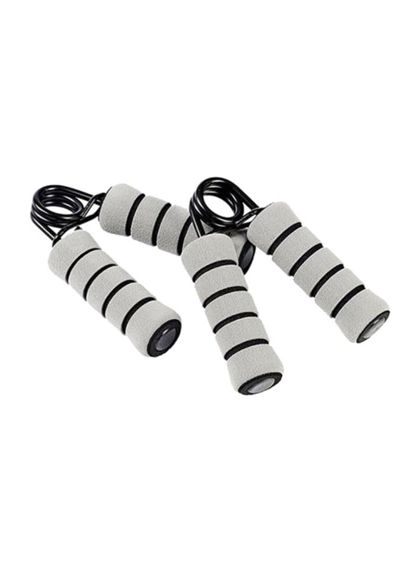York Fitness Hand Grip, 2 Piece, Grey/Black