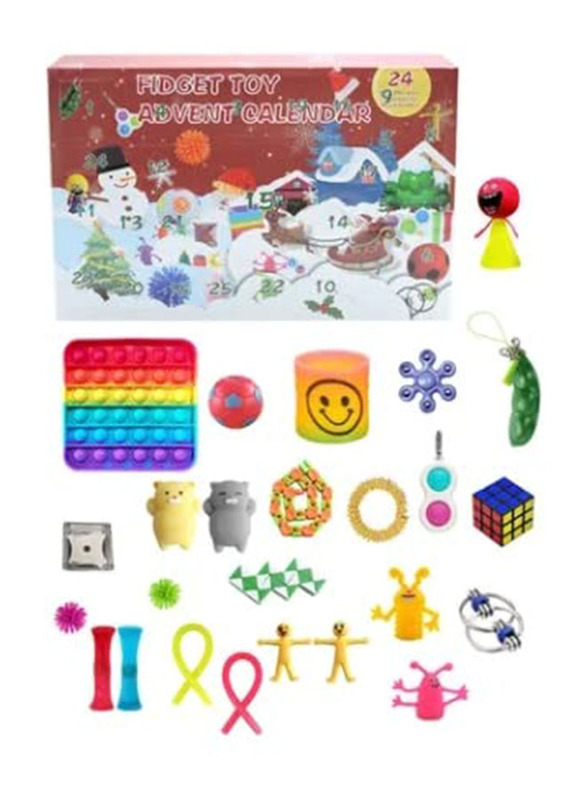 Brain Giggles Christmas Countdown Adventure Calendar Fidget Toy Set, 24 Pieces, Ages 3+
Brain Giggles Christmas Countdown Adventure Calendar Fidget Toy Set, 24 Pieces, Ages 3+