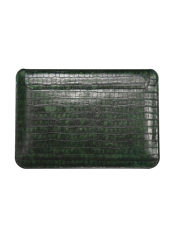 WiWu Skin Croco 16.2-inch Genuine Leather Sleeve Bag for Apple MacBook (2021), Midnight Green
WiWu Skin Croco 16.2-inch Genuine Leather Sleeve Bag for Apple MacBook (2021), Midnight Green