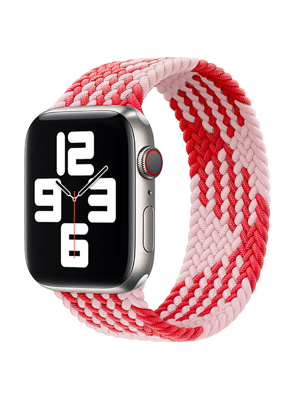 WiWu Braided Solo Loop Watch Band for Apple iWatch 38mm/40mm (M:130mm), WB38-40M130, Pink/Red
WiWu Braided Solo Loop Watch Band for Apple iWatch 38mm/40mm (M:130mm), WB38-40M130, Pink/Red