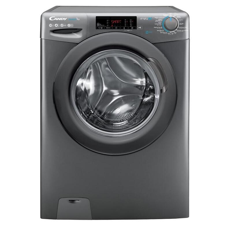 Candy SmartPro Washing Machine 10kg - CSO 14105TR3R-19 - 1400rpm - Anthracite - WiFi+BT - Steam Function - 5 Digit Display
Candy SmartPro Washing Machine 10kg - CSO 14105TR3R-19 - 1400rpm - Anthracite - WiFi+BT - Steam Function - 5 Digit Display