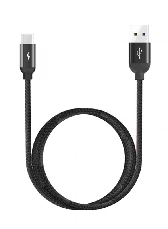 WiWu 1.2-Meter Atom Charging and Data Sync Cable, Fast Charging 2.4A USB Type-A Male to USB Type-C Cable for Smartphones, Black
WiWu 1.2-Meter Atom Charging and Data Sync Cable, Fast Charging 2.4A USB Type-A Male to USB Type-C Cable for Smartphones, Black