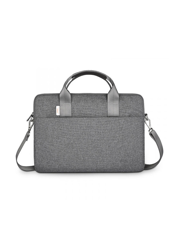 Wiwu Minimalist 15.6-Inch Water Resistant Laptop Bag with Multi Pocket and Front Compartment, Grey
Wiwu Minimalist 15.6-Inch Water Resistant Laptop Bag with Multi Pocket and Front Compartment, Grey