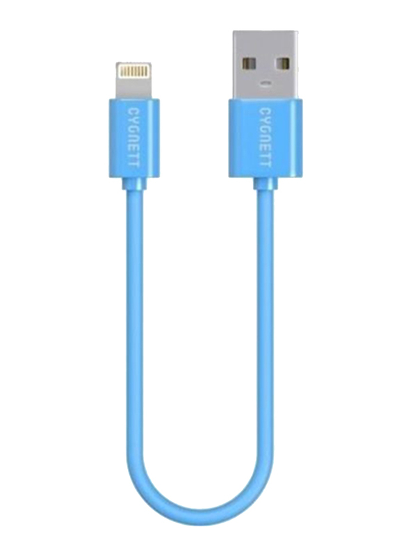 Cygnett 10cm Soft Nylon PVC Charge & Sync Lightning Cable, Apple MFI Certified, Fast Charging USB Type A Male to Lightning for Apple Devices, Turquois
Cygnett 10cm Soft Nylon PVC Charge & Sync Lightning Cable, Apple MFI Certified, Fast Charging USB Type A Male to Lightning for Apple Devices, Turquois