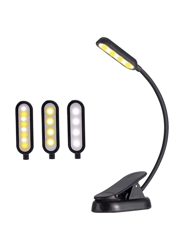 Generic USB Rechargeable Eye Protection 8 LED Desk Lamp Light with 5 Brightness 3 Colour, Black
Generic USB Rechargeable Eye Protection 8 LED Desk Lamp Light with 5 Brightness 3 Colour, Black