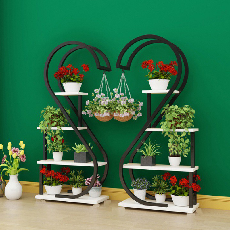 Generic 4 Tier Metal Plant Stand Shelf Carbonized Rack Holder for Plants Displaying, Black
Generic 4 Tier Metal Plant Stand Shelf Carbonized Rack Holder for Plants Displaying, Black