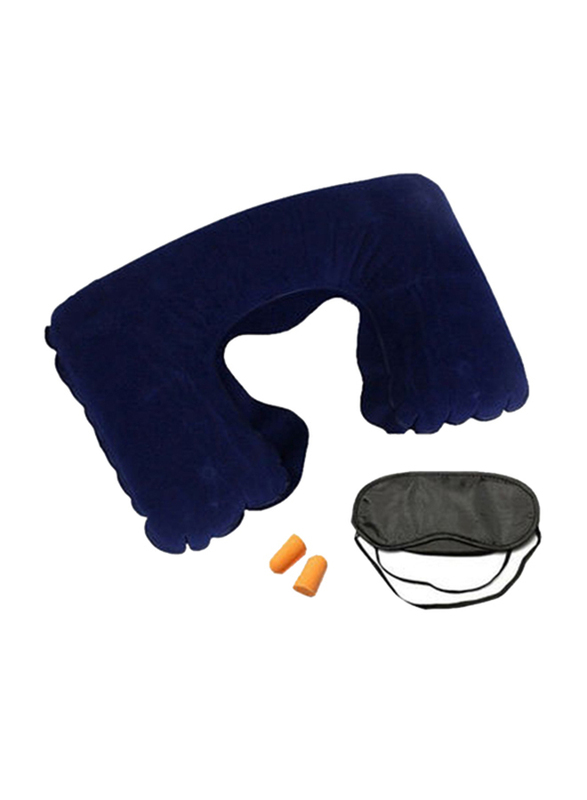 Generic Inflatable U Shape Neck Pillow with Eye Mask & Ear Plugs, 35 x 24cm, Blue
Generic Inflatable U Shape Neck Pillow with Eye Mask & Ear Plugs, 35 x 24cm, Blue