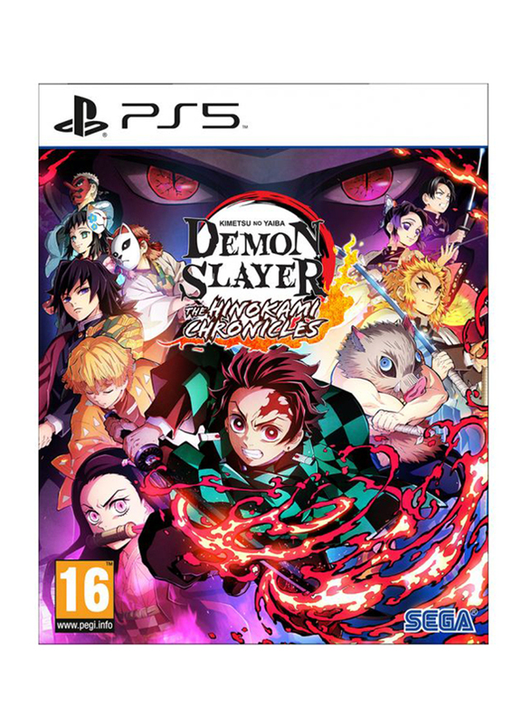Demon Slayer Kimetsu No Yaiba The Hinokami Chronicles Video Game for PlayStation 5 (PS5) by Sega
Demon Slayer Kimetsu No Yaiba The Hinokami Chronicles Video Game for PlayStation 5 (PS5) by Sega