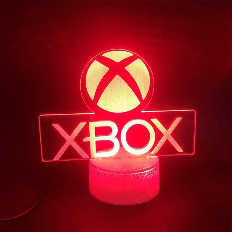 MXYY 3D Illusion Lamp Led Night Light Xbox Smart Control Home Game Best Present, White
MXYY 3D Illusion Lamp Led Night Light Xbox Smart Control Home Game Best Present, White