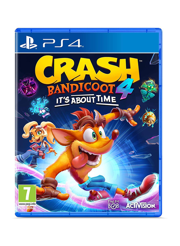 Crash Bandicoot 4 Its About Time Arabic Version Video Game for PlayStation 4 (PS4) by Activision Blizzard
Crash Bandicoot 4 Its About Time Arabic Version Video Game for PlayStation 4 (PS4) by Activision Blizzard