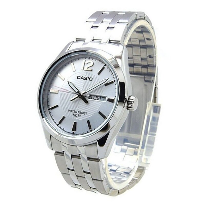 Casio Analog Watch for Men with Stainless Steel Band, Water Resistant, MTP-1335D-7AVDF-1, Silver-Silver
Casio Analog Watch for Men with Stainless Steel Band, Water Resistant, MTP-1335D-7AVDF-1, Silver-Silver