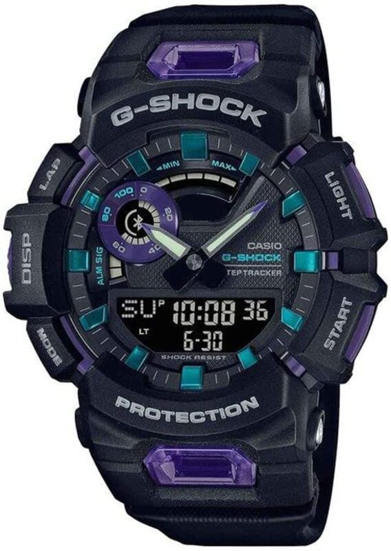 Casio G-Shock Analog/Digital Watch for Men with Resin Band, Water Resistant, GBA-900-1A6DR, Black
Casio G-Shock Analog/Digital Watch for Men with Resin Band, Water Resistant, GBA-900-1A6DR, Black
