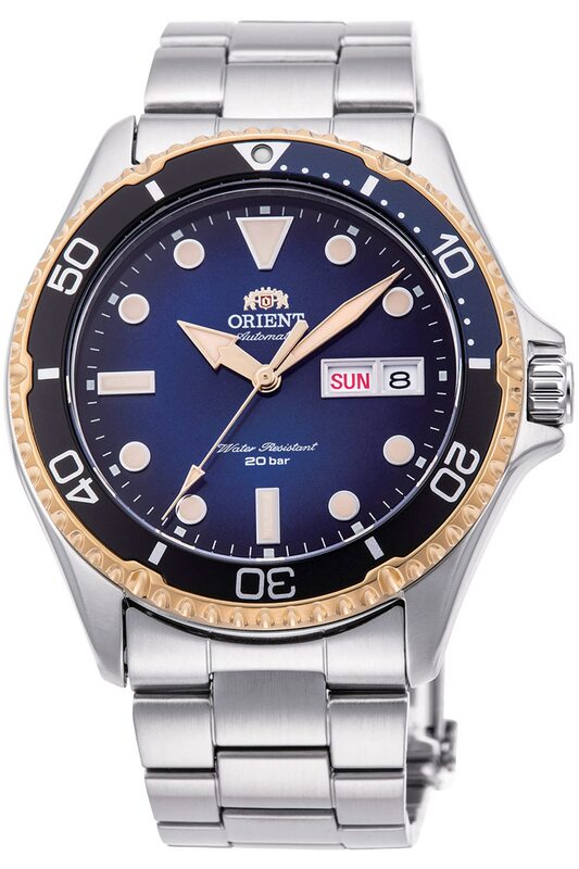 Orient Analog Watch for Men with Stainless Steel Band, Water Resistant, RA-AA0815L19B, Blue-Silver
Orient Analog Watch for Men with Stainless Steel Band, Water Resistant, RA-AA0815L19B, Blue-Silver