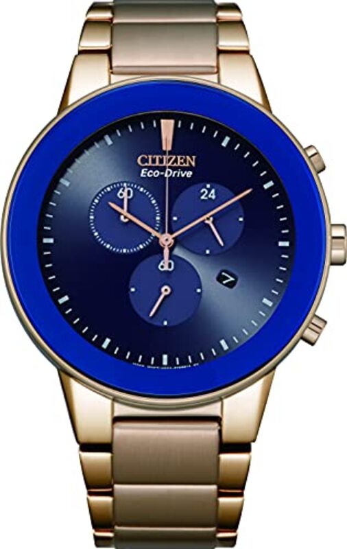 Citizen Analog Watch for Men with Stainless Steel Band, Chronograph, AT2243-87L, Multicolour-Blue
Citizen Analog Watch for Men with Stainless Steel Band, Chronograph, AT2243-87L, Multicolour-Blue