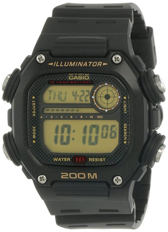 Casio Digital Watch for Men with Resin Band, Water Resistant, DW-291H-9AVDF, Black-Black
Casio Digital Watch for Men with Resin Band, Water Resistant, DW-291H-9AVDF, Black-Black