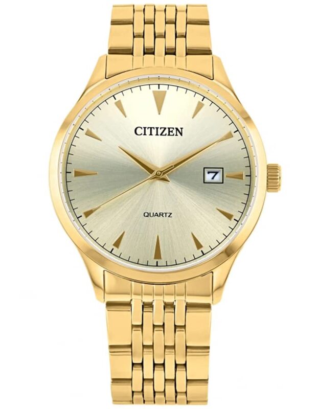 Citizen Analog Watch for Men with Stainless Steel Band, Water Resistant, DZ0062-58L, Gold-Gold
Citizen Analog Watch for Men with Stainless Steel Band, Water Resistant, DZ0062-58L, Gold-Gold