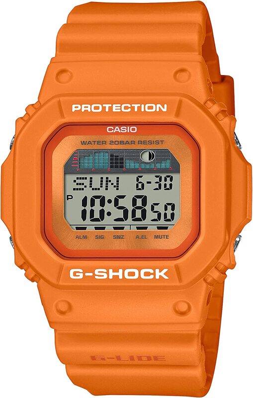 Casio G-Shock Digital Watch for Men with Resin Band, Water Resistant, GLX-5600RT-4DR, Orange
Casio G-Shock Digital Watch for Men with Resin Band, Water Resistant, GLX-5600RT-4DR, Orange
