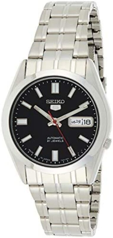 Seiko Analog Watch for Men with Stainless Steel Band, Water Resistant, SNKE87J1, Silver-Black
Seiko Analog Watch for Men with Stainless Steel Band, Water Resistant, SNKE87J1, Silver-Black