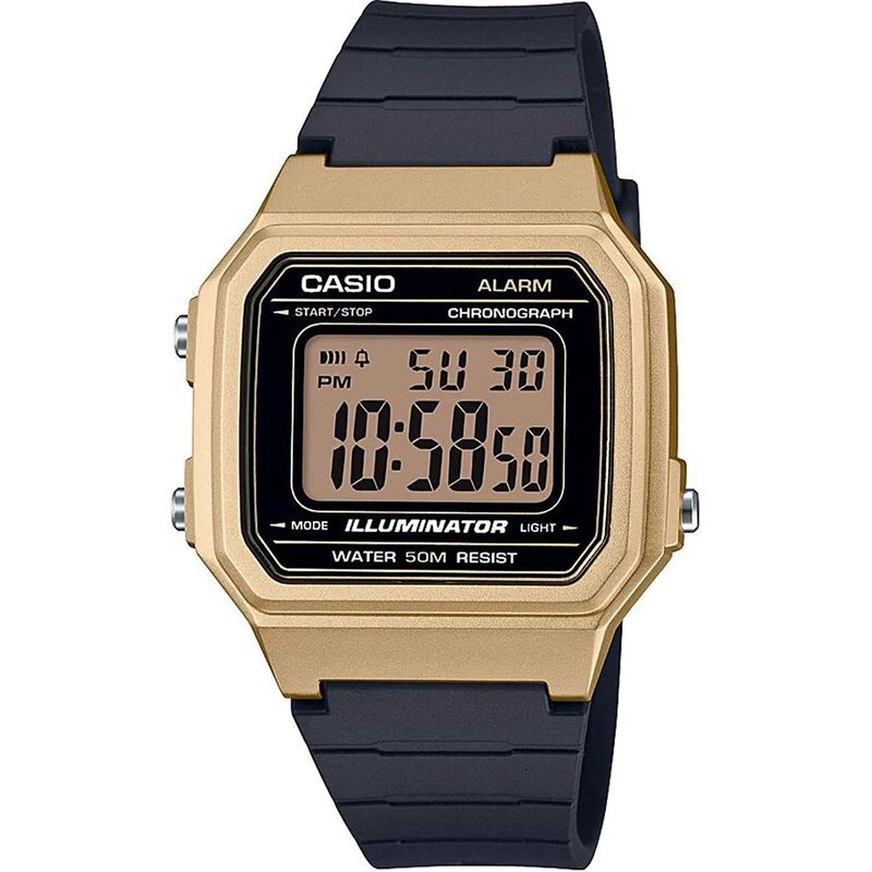 Casio Digital Watch for Men with Resin Band, Water Resistant, W-217HM-9AVDF, Black-Black
Casio Digital Watch for Men with Resin Band, Water Resistant, W-217HM-9AVDF, Black-Black