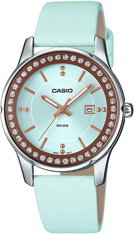 Casio Analog Display Quartz Watch for Women with Leather Band, LTP-1358L-2AVDF, Blue
Casio Analog Display Quartz Watch for Women with Leather Band, LTP-1358L-2AVDF, Blue