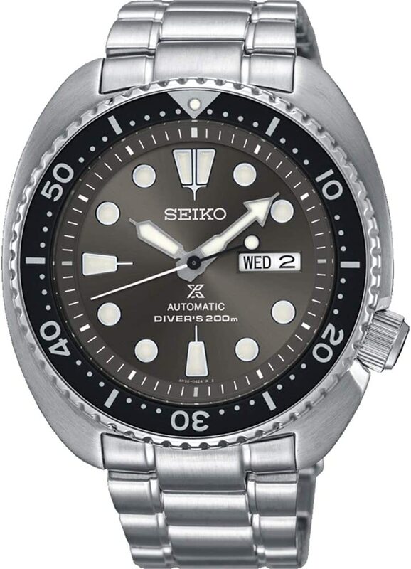 Seiko Analog Watch for Men with Stainless Steel Band, Water Resistant, SRPC23K1, Black-Silver
Seiko Analog Watch for Men with Stainless Steel Band, Water Resistant, SRPC23K1, Black-Silver