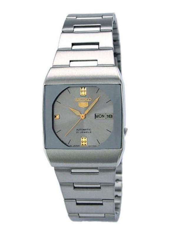 Seiko Analog Watch for Men with Stainless Steel Band, Water Resistant, SNY007J1, Silver
Seiko Analog Watch for Men with Stainless Steel Band, Water Resistant, SNY007J1, Silver
