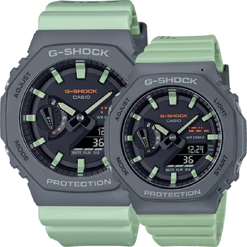 Casio Analog + Digital Watch Unisex with Resin Band, Water Resistant, LOV-22B-8ADR, Black-Green
Casio Analog + Digital Watch Unisex with Resin Band, Water Resistant, LOV-22B-8ADR, Black-Green