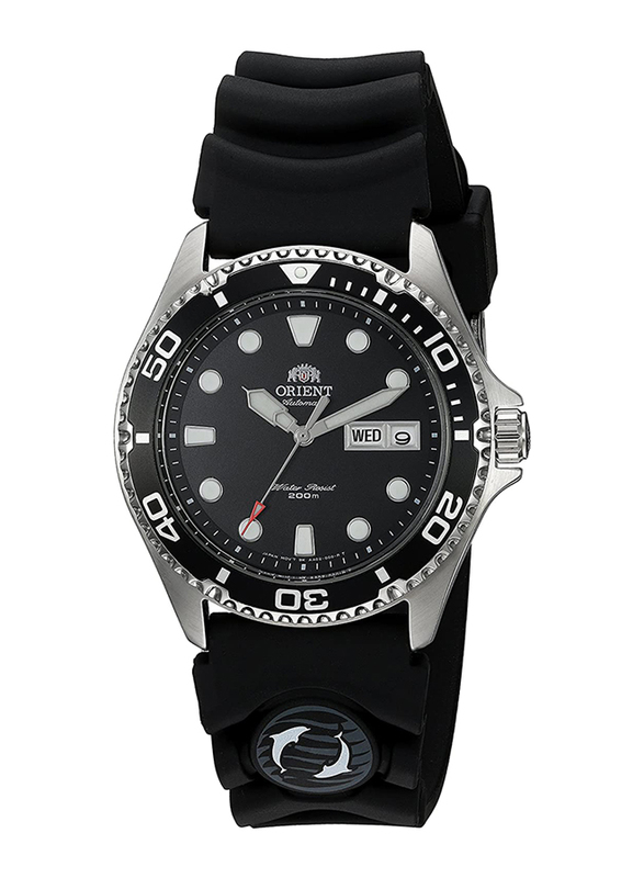 Orient M Diving Analog Watch for Men with Stainless Steel Band, Water Resistant, FAA02007B9, Black/Silver
Orient M Diving Analog Watch for Men with Stainless Steel Band, Water Resistant, FAA02007B9, Black/Silver