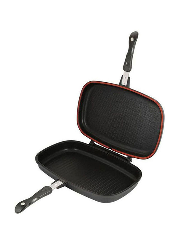 Unbranded 36cm Non Stick Rectangle Double Side Casting Grill Frying Pan, DB20-12345-20, Black
Unbranded 36cm Non Stick Rectangle Double Side Casting Grill Frying Pan, DB20-12345-20, Black