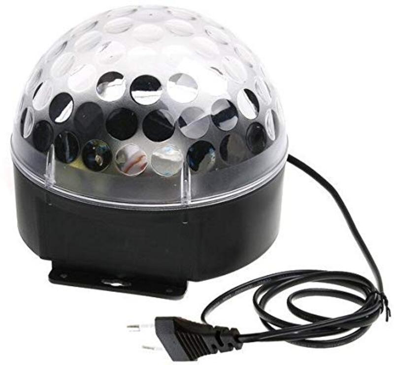 Generic Disco Dj Stage Party Lighting Digital Led Rgb Crystal Ball Effect 6 LED Light, Multicolour
Generic Disco Dj Stage Party Lighting Digital Led Rgb Crystal Ball Effect 6 LED Light, Multicolour
