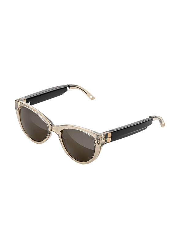 Fauna Fabula Full Rim Wayfarer Brown Audio Sunglasses Unisex with Speakers, Crystal Brown Lens, 53/12/151
Fauna Fabula Full Rim Wayfarer Brown Audio Sunglasses Unisex with Speakers, Crystal Brown Lens, 53/12/151
