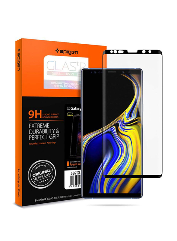 Spigen Samsung Galaxy Note 9 Glas.tR Curved HD Tempered Glass Screen Protector, Clear
Spigen Samsung Galaxy Note 9 Glas.tR Curved HD Tempered Glass Screen Protector, Clear