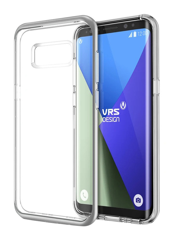 Vrs Design Samsung Galaxy S8 Crystal Bumper Mobile Phone Case Cover, Light Silver
Vrs Design Samsung Galaxy S8 Crystal Bumper Mobile Phone Case Cover, Light Silver