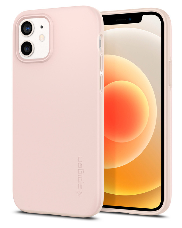 Spigen Apple iPhone 12 / iPhone 12 PRO (6.1 inch) Case Cover Thin Fit, Pink Sand
Spigen Apple iPhone 12 / iPhone 12 PRO (6.1 inch) Case Cover Thin Fit, Pink Sand
