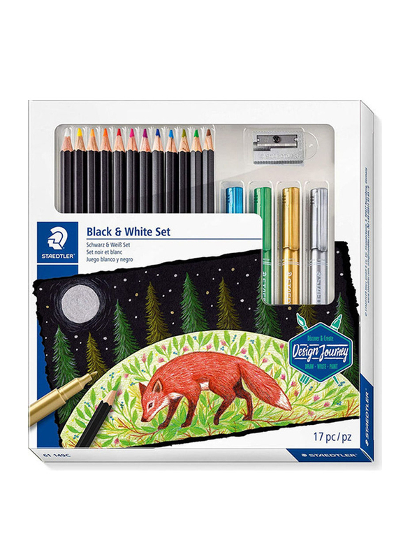 Staedtler StaEDT Perfumeler 17-Piece Design Journey Color Pencil Set, ST-61149C, Multicolour
Staedtler StaEDT Perfumeler 17-Piece Design Journey Color Pencil Set, ST-61149C, Multicolour