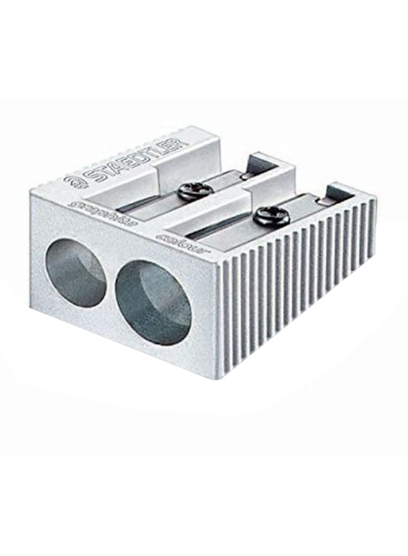 Staedtler StaEDT Perfumeler Double Hole Metal Sharpener for Pencil and Colored Pencil, Silver
Staedtler StaEDT Perfumeler Double Hole Metal Sharpener for Pencil and Colored Pencil, Silver