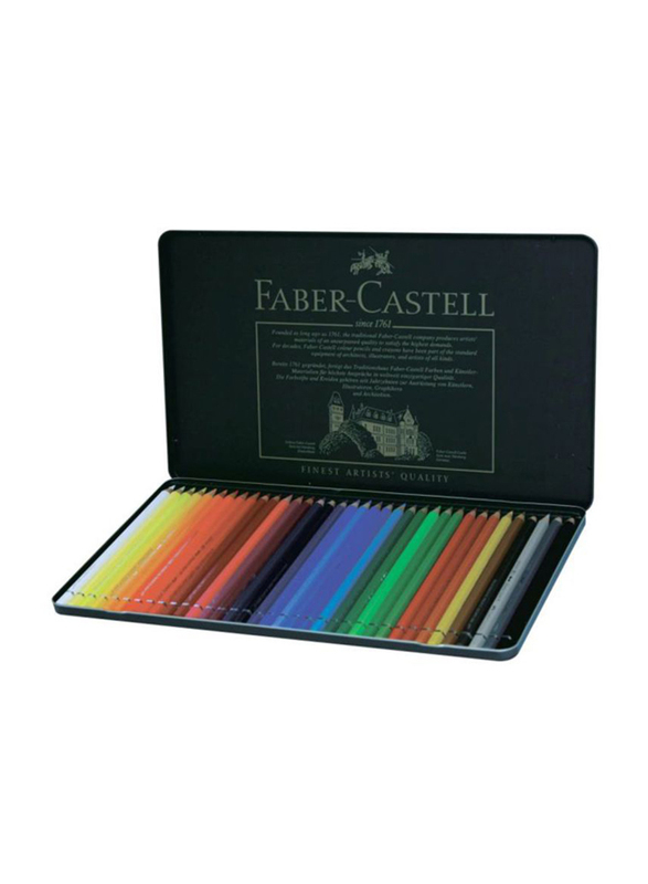 Faber-Castell 36-Piece Albrecht Durer Watercolour Pencil Set, FB-117536, Assorted Color
Faber-Castell 36-Piece Albrecht Durer Watercolour Pencil Set, FB-117536, Assorted Color