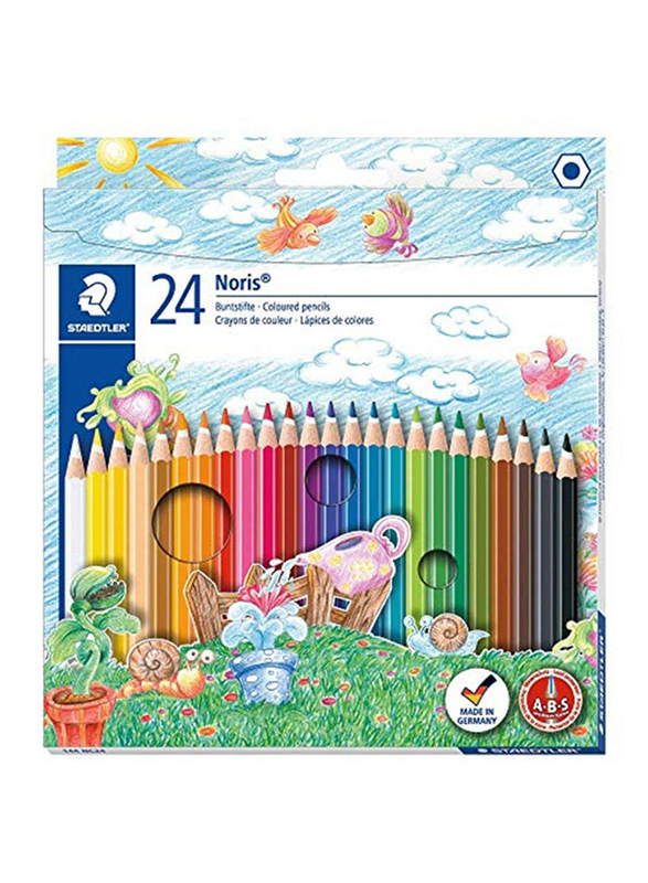 Staedtler StaEDT Perfumeler 24-Piece Noris Color Pencil Set, 144 NC24 ST, Multicolour
Staedtler StaEDT Perfumeler 24-Piece Noris Color Pencil Set, 144 NC24 ST, Multicolour