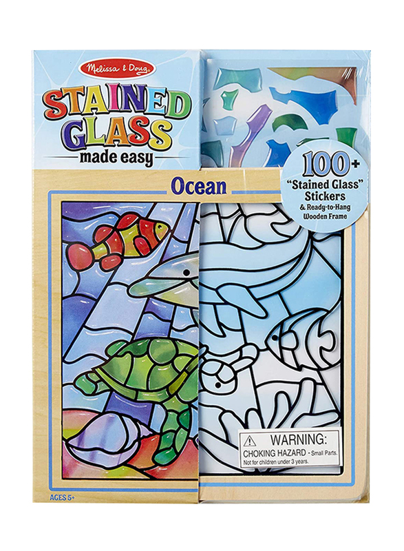 Melissa & Doug Peel and Press Stained Glass: Undersea Fantasy Sticker Set, 100 Pieces, Ages 5+
Melissa & Doug Peel and Press Stained Glass: Undersea Fantasy Sticker Set, 100 Pieces, Ages 5+