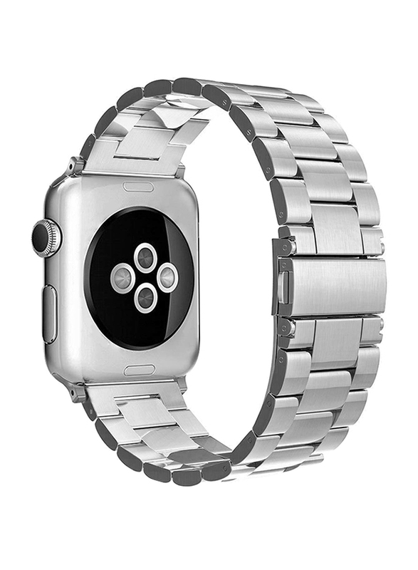 Simpeak Stainless Steel Band for Apple Watch 38mm/40mm Series 6 SE 1/2/3/4/5, Silver
Simpeak Stainless Steel Band for Apple Watch 38mm/40mm Series 6 SE 1/2/3/4/5, Silver