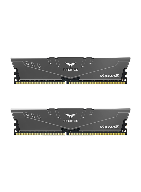 TeamGroup T Force Vulcan Z DDR4 16GB Kit 2x8GB 3600MHz PC4 28800 CL18 Desktop Memory Module Ram, TLZGD416G3600HC18JDC01, Grey
TeamGroup T Force Vulcan Z DDR4 16GB Kit 2x8GB 3600MHz PC4 28800 CL18 Desktop Memory Module Ram, TLZGD416G3600HC18JDC01, Grey