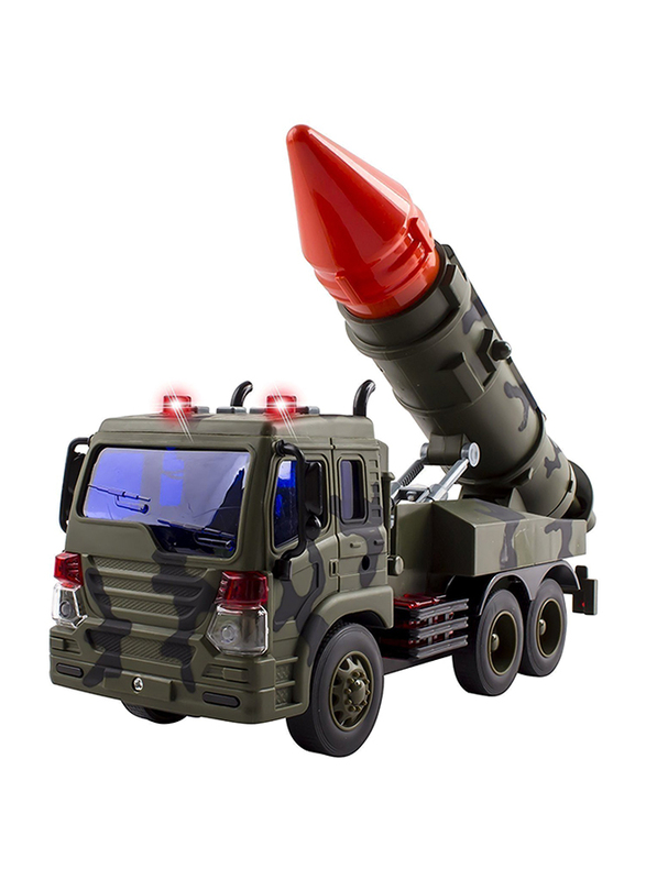 WolVol Friction Powered Launcher Fighter Military Truck Toy for Kids with Lights & Sound, Ages 3+
WolVol Friction Powered Launcher Fighter Military Truck Toy for Kids with Lights & Sound, Ages 3+