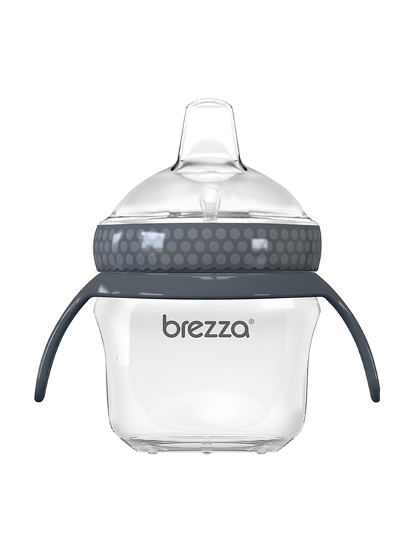 Baby Brezza Baby Bottle Transition Sippy Cup for Infants and Toddlers, 5 oz, Grey/Clear
Baby Brezza Baby Bottle Transition Sippy Cup for Infants and Toddlers, 5 oz, Grey/Clear