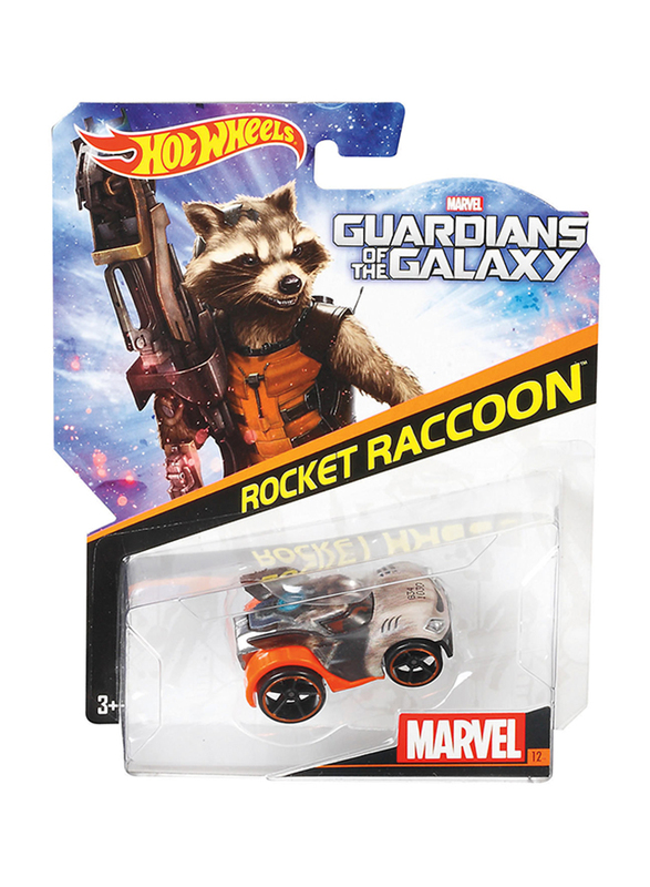 Hot Wheels Marvel Guardians of the Galaxy Rocket Raccoon Die-Cast Car, 1:64 Scale, Ages 3+
Hot Wheels Marvel Guardians of the Galaxy Rocket Raccoon Die-Cast Car, 1:64 Scale, Ages 3+