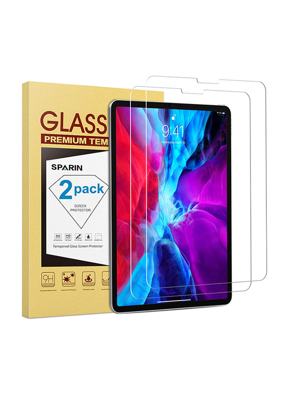 Sparin Apple iPad Pro 12.9 inch (3rd Generation) Tablet Tempered Glass Screen Protector, 2-Piece, Clear
Sparin Apple iPad Pro 12.9 inch (3rd Generation) Tablet Tempered Glass Screen Protector, 2-Piece, Clear