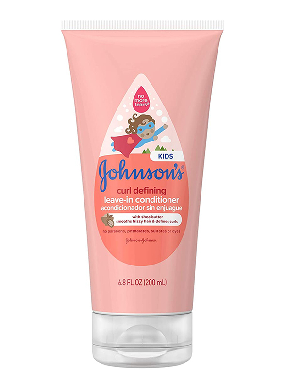 Johnson's Curl Defining Tear Free Kids Leave in Conditioner with Shea Butter, 6.8oz, Pink
Johnson's Curl Defining Tear Free Kids Leave in Conditioner with Shea Butter, 6.8oz, Pink