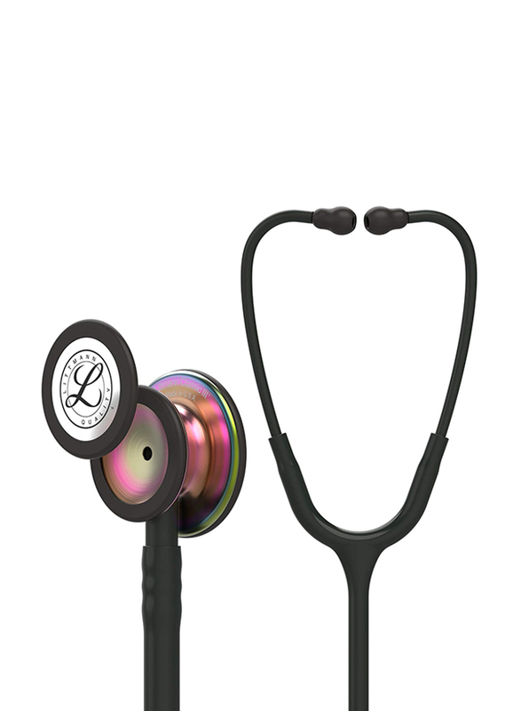 3M Littmann Classic III Monitoring Rainbow-Finish Stethoscope, 27 inch, 5870, Multicolour
3M Littmann Classic III Monitoring Rainbow-Finish Stethoscope, 27 inch, 5870, Multicolour
